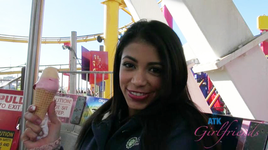 ATK Girlfriends - Latina Date at the Pier