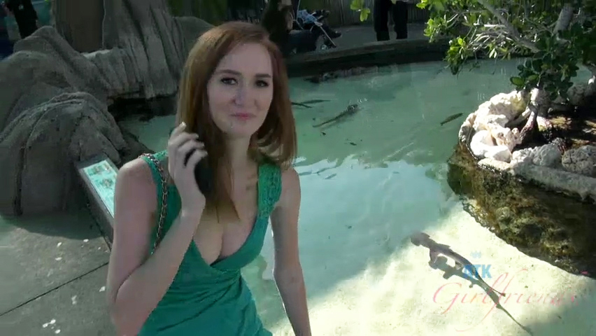 ATK Girlfriends - A Date at the Aquarium with a Hot Red Head