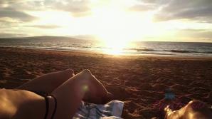 Emma loves it when you cum on her face in Hawaii