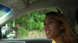 atkgirlfriends.com Aria comes to Hawaii, and cums on your cock!