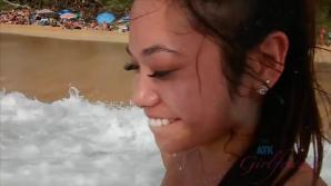 ATK You take Vina to the nude beach, then you fuck her in bed.