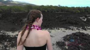 ATKporn Danni makes it to Hawaii, and the nude beach.