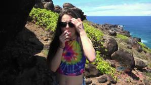 You go out with Megan and she can't stop teasing you. xxx video