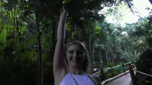 You take Melody out for the day and fuck on the rocks! xxx video