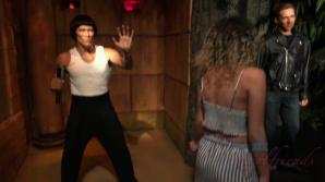 ATKporn Allie hits the wax museum with you!