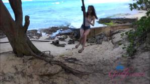 Aliya sucks your cock in public! xxx video