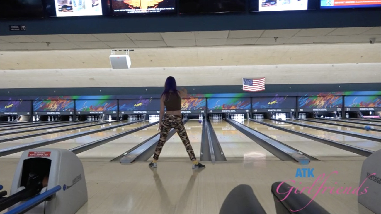 ATK Girlfriends - Lily Adams Bowling Part 1