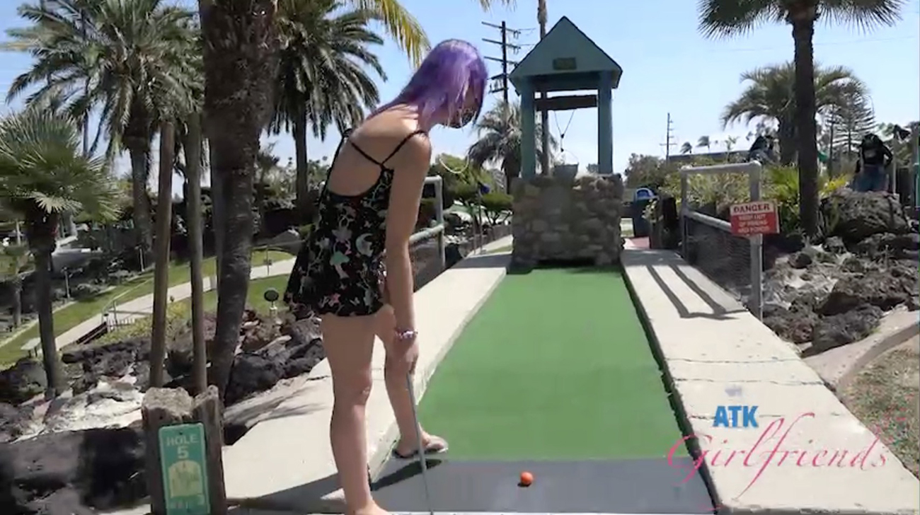 ATK Girlfriends - Lily Adams Mini Golf Part 1