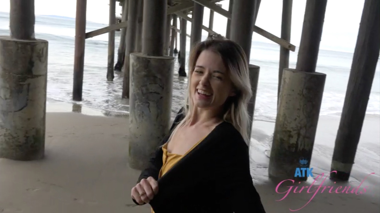 ATK Girlfriends - Nicole Nichols Malibu Pier Part 1