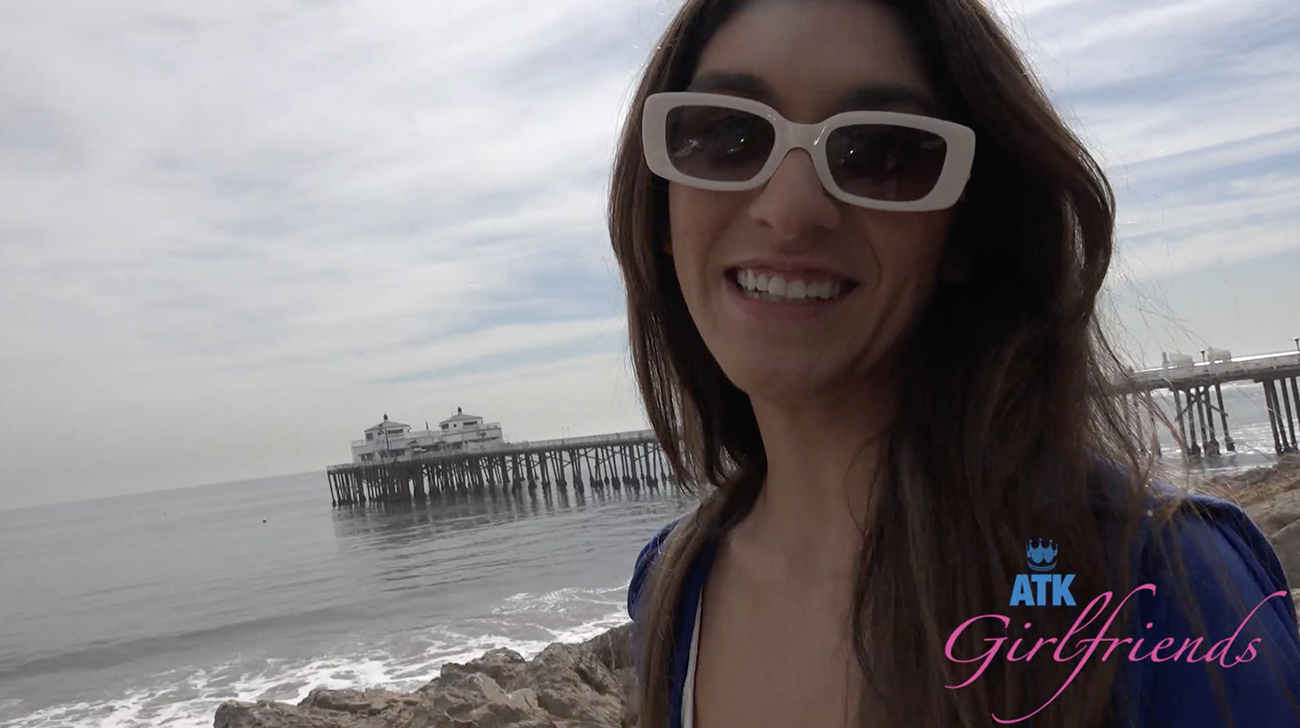 ATK Girlfriends - Aubry Babcock Malibu Pier 1